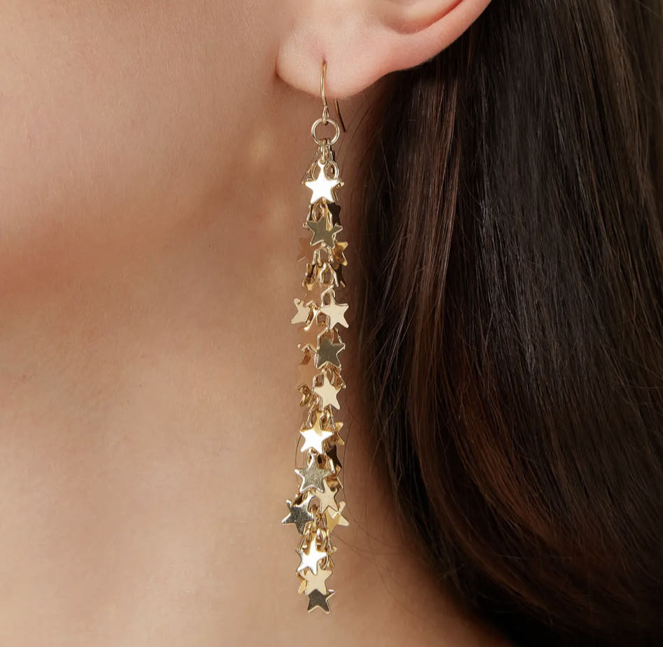 Star Tassel Dangle Earrings For Daily Casual Music Festival/Live House  Party/Clubbing Exhibition Coffee Shop Holiday