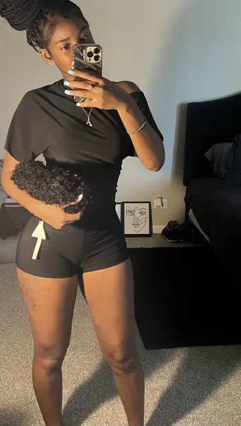 CDR Asymmetrical Neck Ruched Top & Mid Rise Micro Shorts Set
