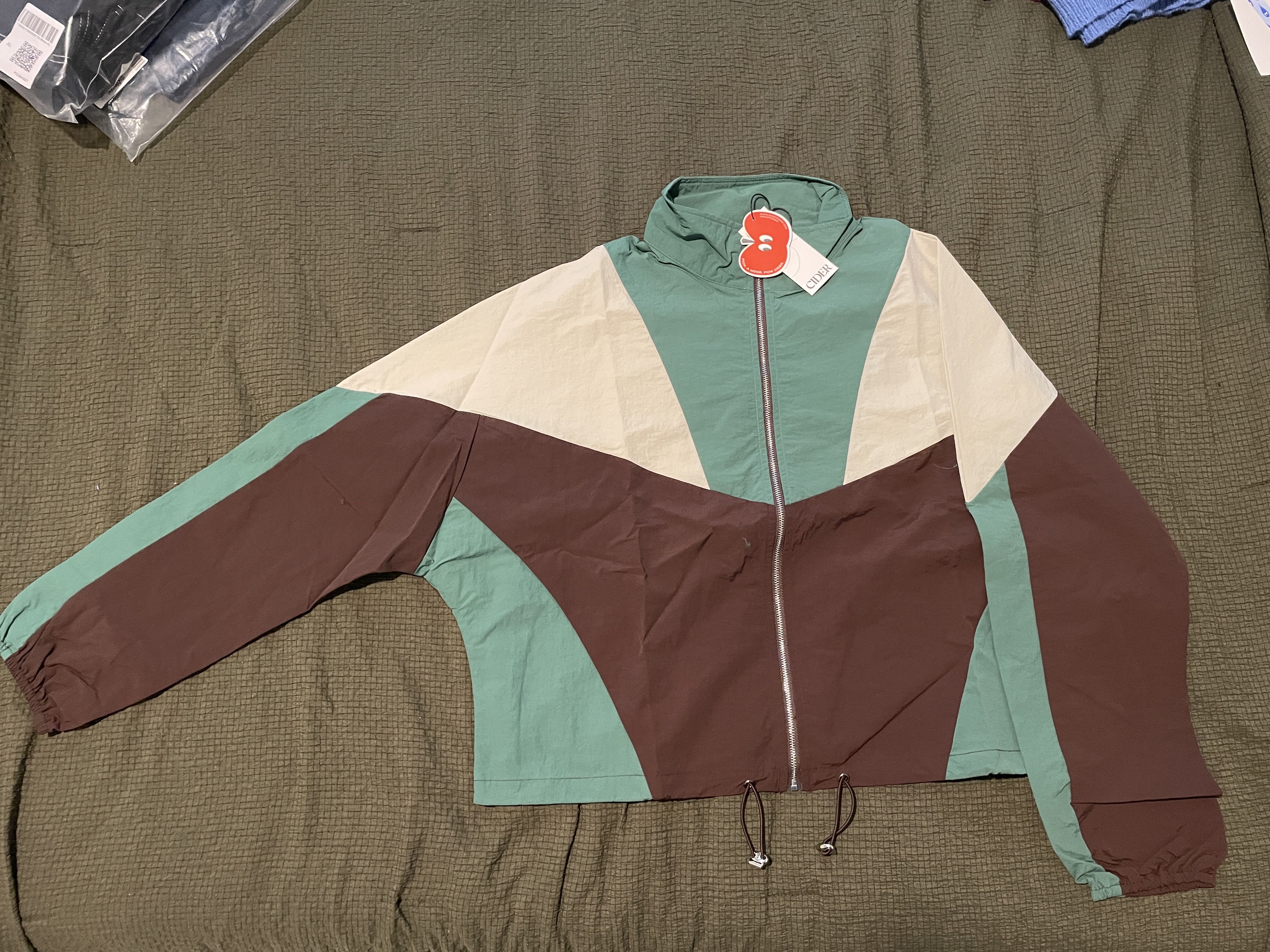 【as if calie】24SS COLOR BLOCK WINDBREAKER California Colorblock Windbreaker – SF Citywear
