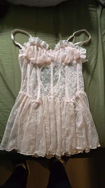 Square Neck Floral Lace Trim Knotted Oversized Top & Mid Rise Shorts Loungewear Set