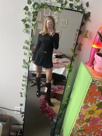 POINTED TOE STILETTO KNEE HIGH BOOTS