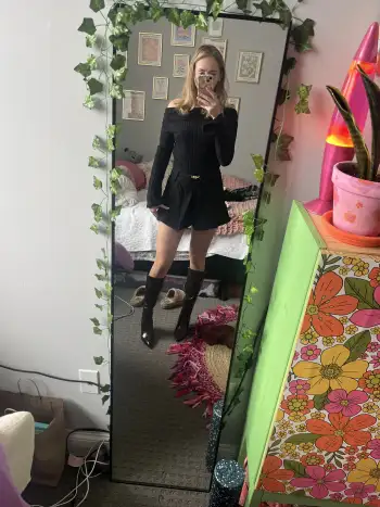 POINTED TOE STILETTO KNEE HIGH BOOTS