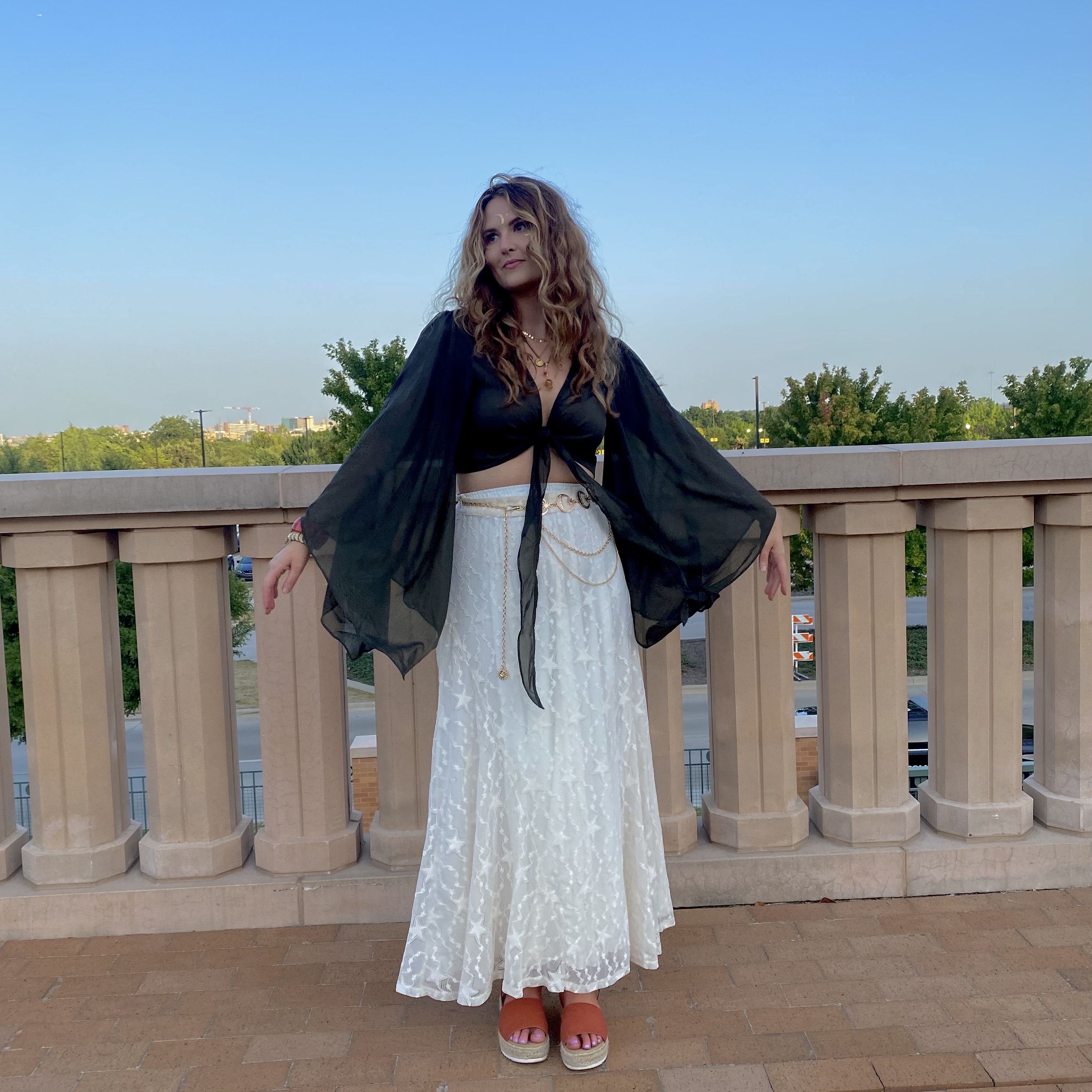 Tiered Ruffle Tulle Skirt - NEWME