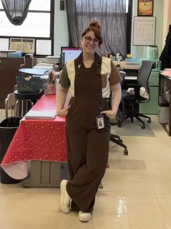 Corduroy Wide Leg Jumpsuit