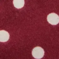 Knit V-neck Polka Dot Bowknot Midi Dress