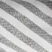 Woven Cotton-blend V-neck Striped Knotted Wide Leg Jumpsuit For Work