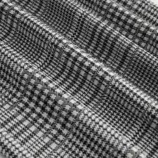 Mid Rise Check Pocket Straight Leg Trousers