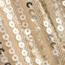 Sequins Mid Waist Straight Leg Trousers 