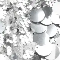 Sequin Mid Waist Mini Skirt Curve & Plus