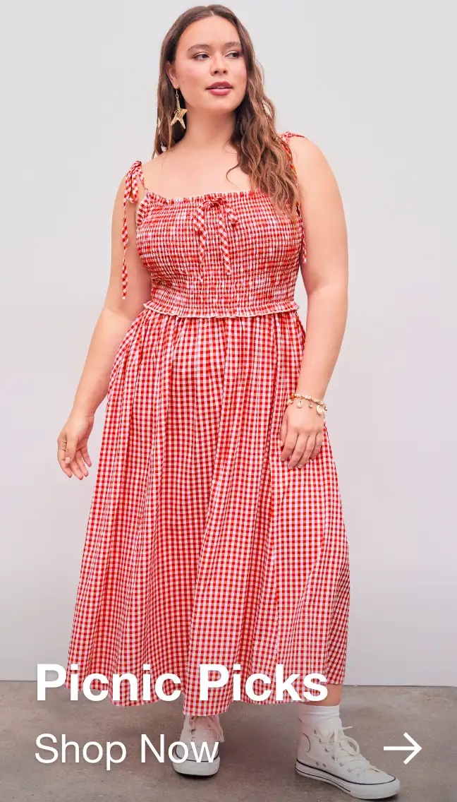 Woven Boat Neck Shirred Top & Cami Top Curve & Plus For Daily Casual