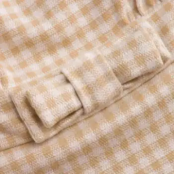 Mandarin Collar Ruched Split Top