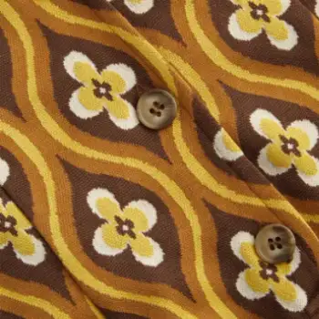 Mandarin Collar Ruched Split Top