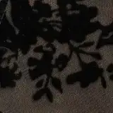 Denim Mid Waist Leopard Wide Leg Pants