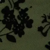 Denim Mid Waist Leopard Wide Leg Pants