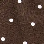 Cotton-blend Polka Dot Lace Bowknot Top & Mid Rise Lettuce Trim Straight Leg Trousers Loungewear Set