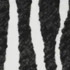 Zebra Striped Boat Neck Long Sleeve Ruffle Hem Maxi Dress