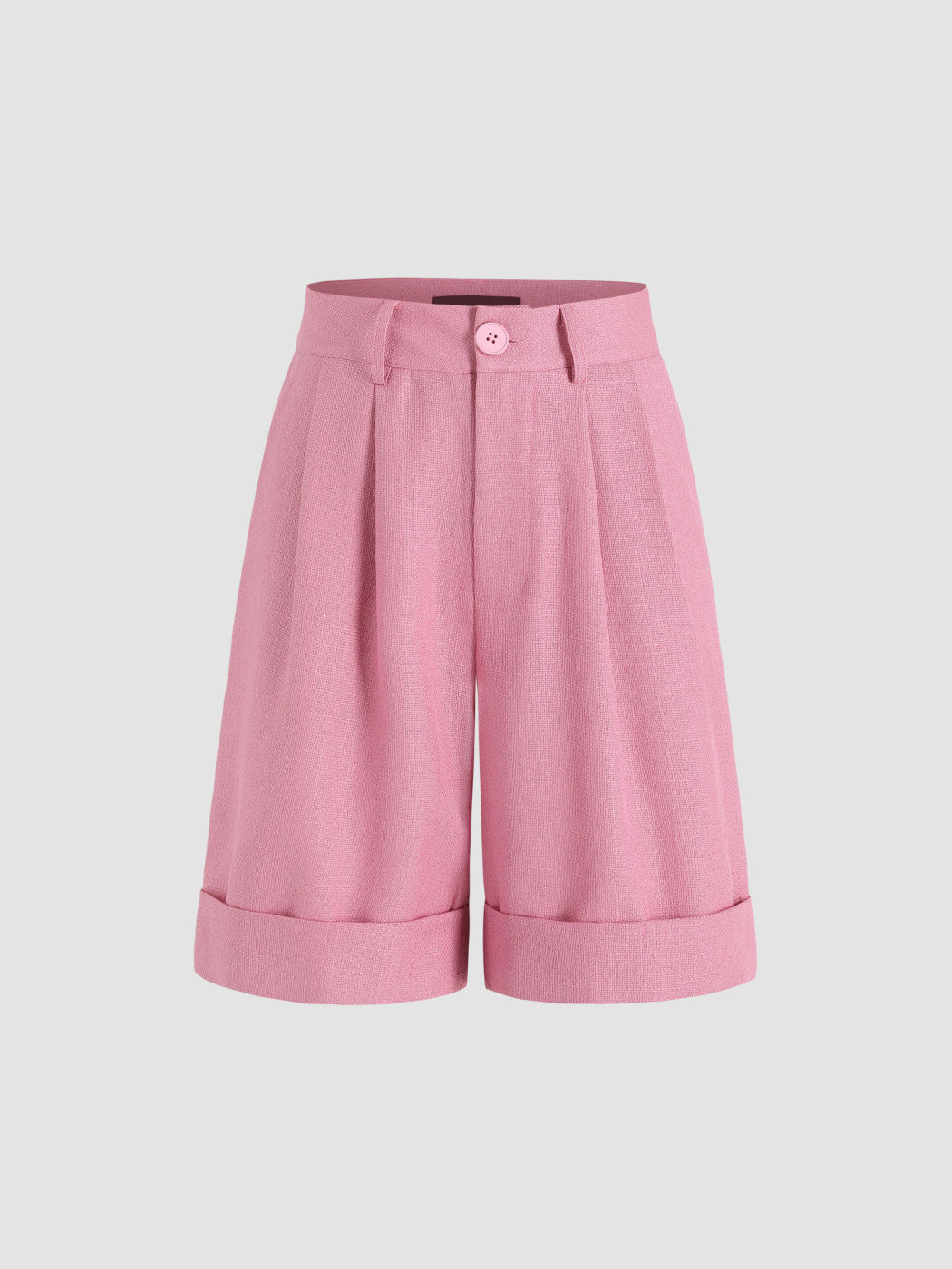 Solide Midi-Shorts