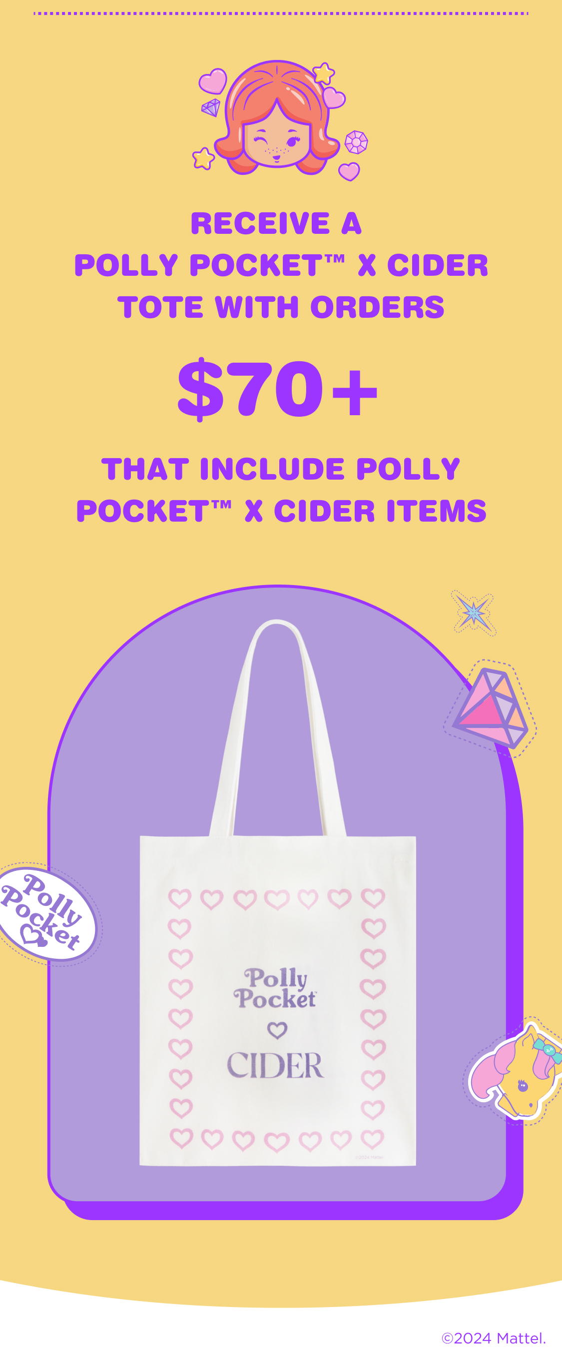2024 Polly Pocket™ x Cider