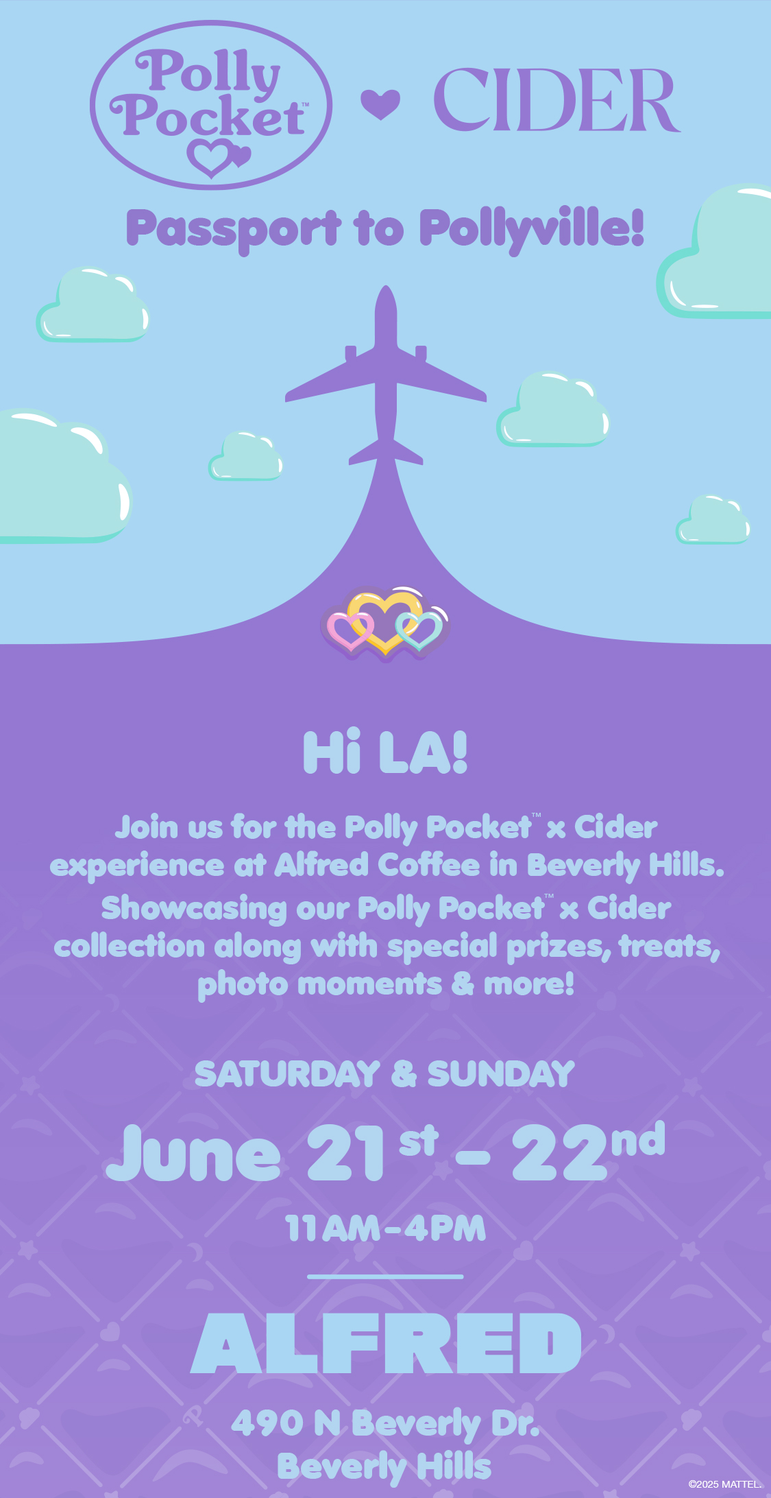 『Cider』Polly Pocket X Cider - Totally Terry Bag Vacation Beach Outfit For Vacation Terry Fabric Polly Pocket