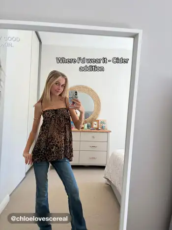 Chiffon Chiffon Leopard Bowknot Oversized Mini Nightdress For Date