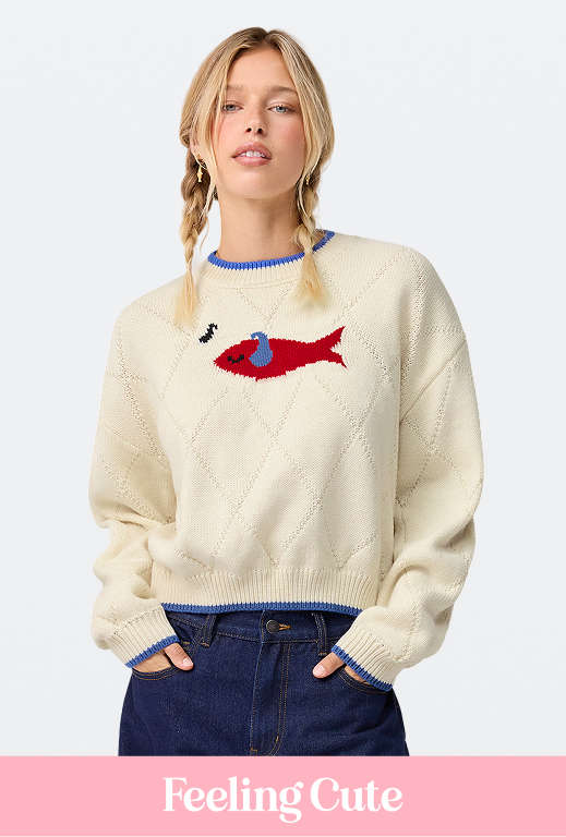 Knit Stand Collar Ruffle Hollow Out Long Sleeve Top