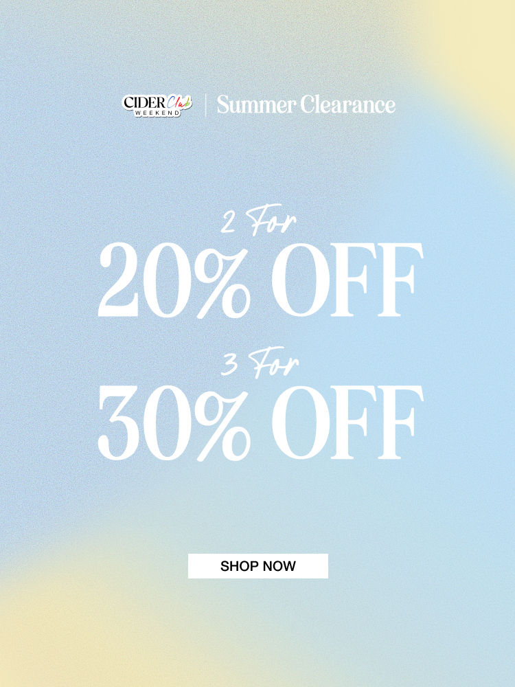 30% off at Cider