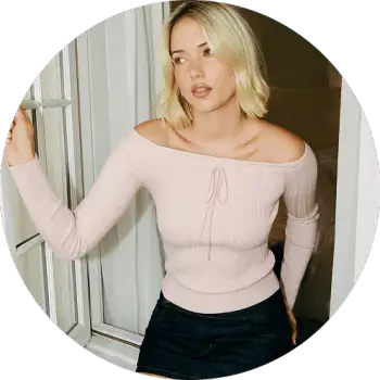 Wool-look Collar Faux Fur Trim Long Sleeve Button Coat