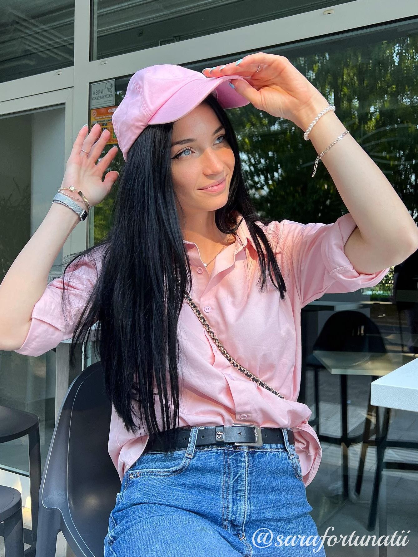 White Solid Oversized Shirt