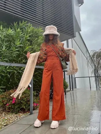 Kordwaren-Wide-Leg-Overalls
