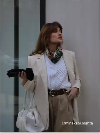 Dirty Chai Blazer Crème Oversize