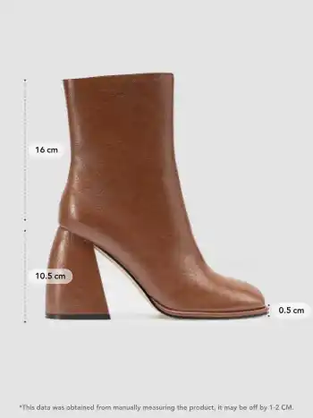 Dicke Absatzstiefeletten