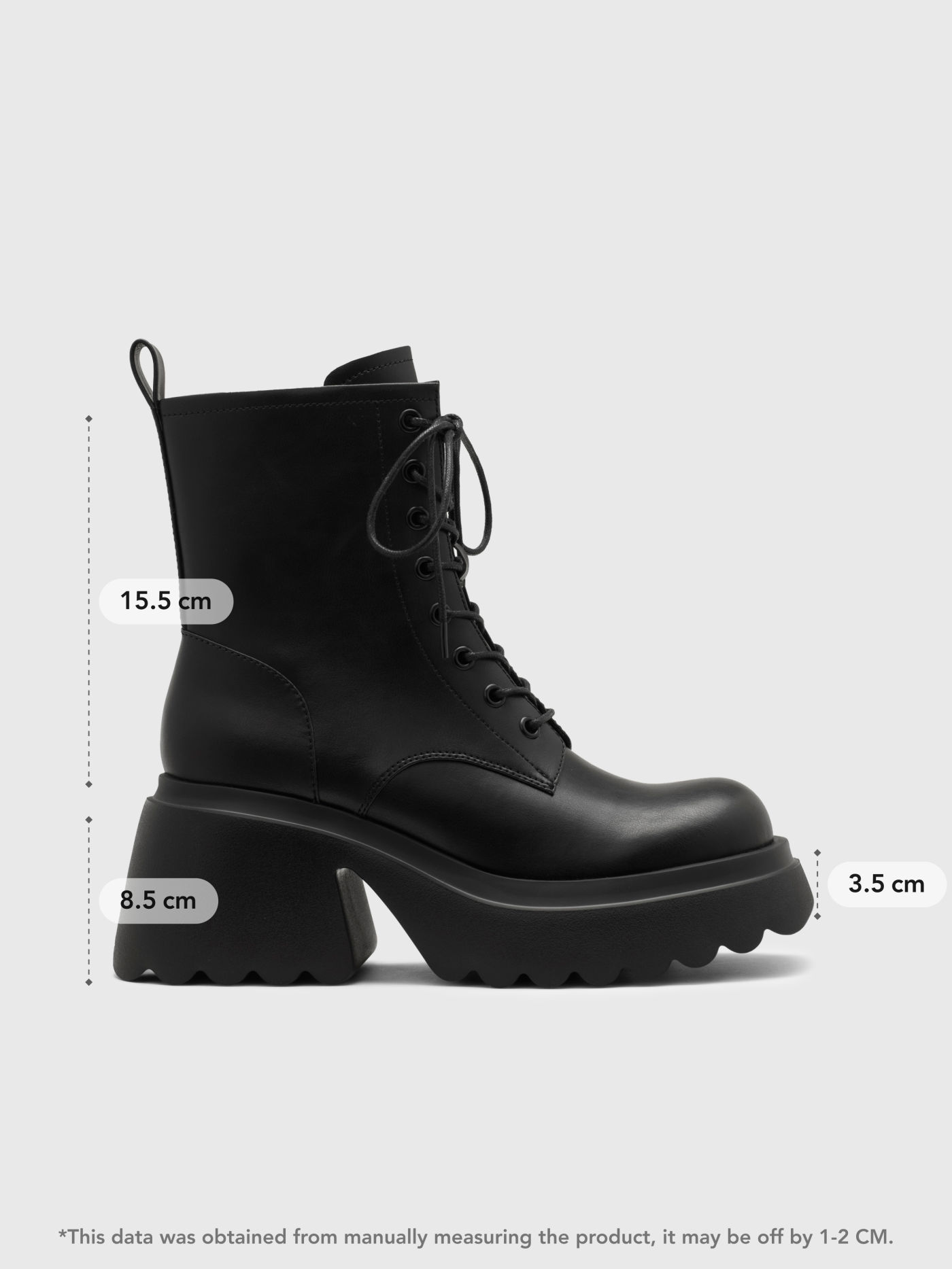 Classic Heeled Faux Leather Chelsea Boots