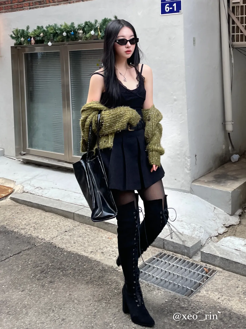 Suedette Lace Up Thigh High Boots