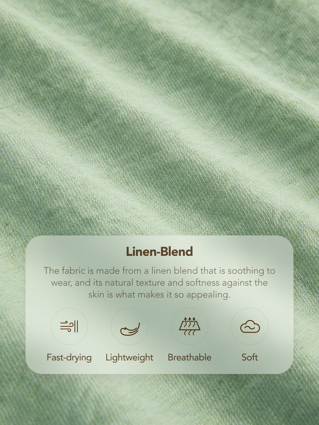 Linen-blend Collar Solid Short Sleeve Shirt Curve & Plus