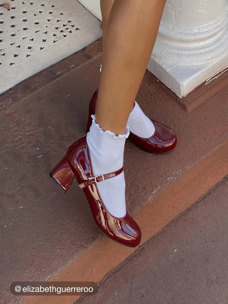 sophia leather heeled mary jane shoes