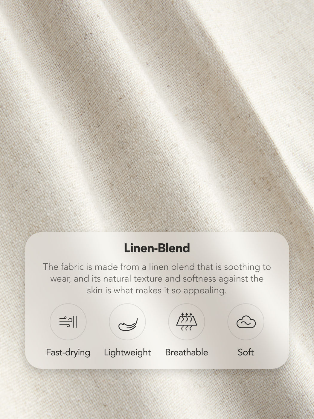 Linen-blend Mid Rise Solid Straight Leg Trousers With Belt