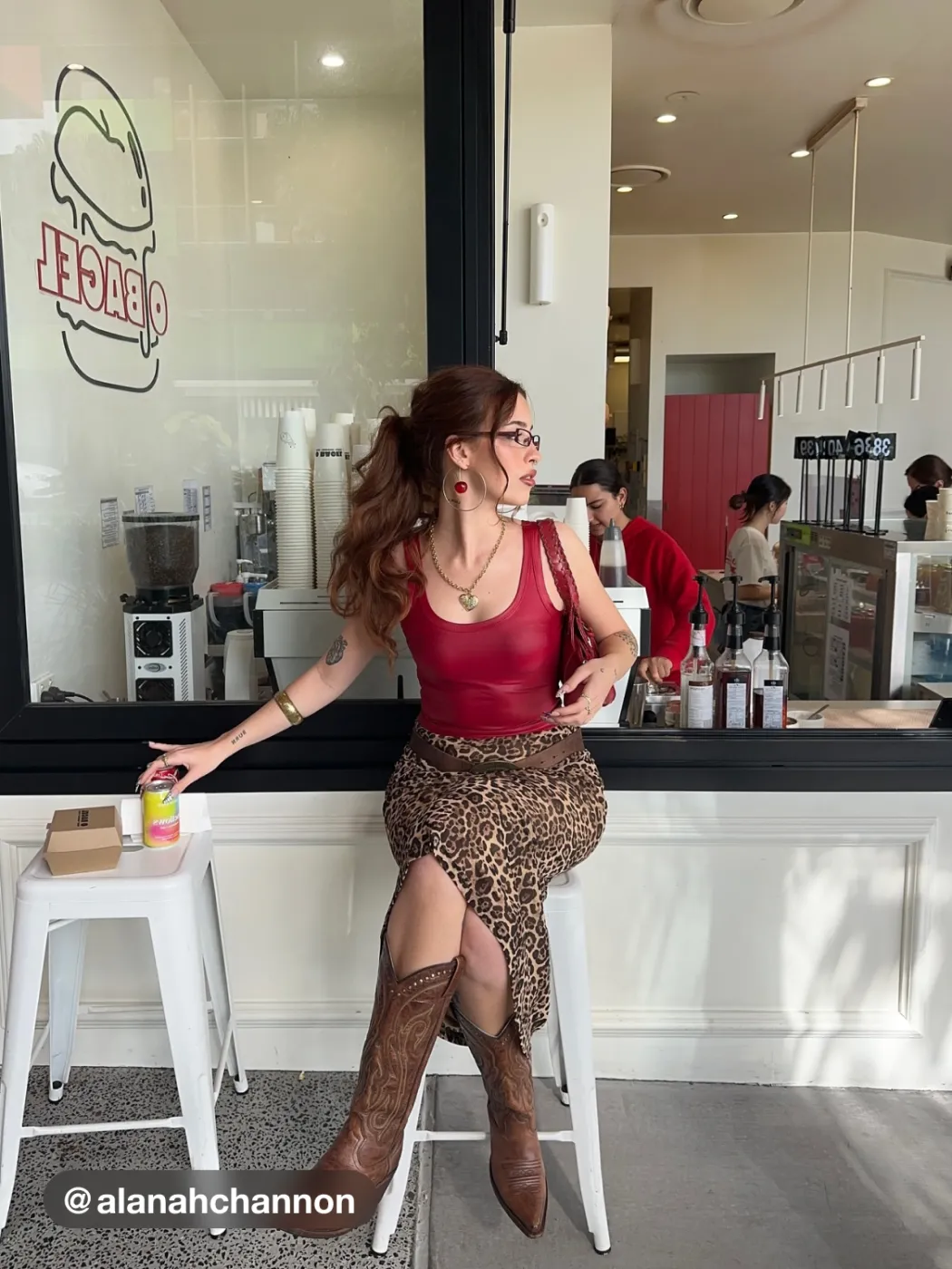 Mesh Mid Rise Leopard Mermaid Maxi Skirt