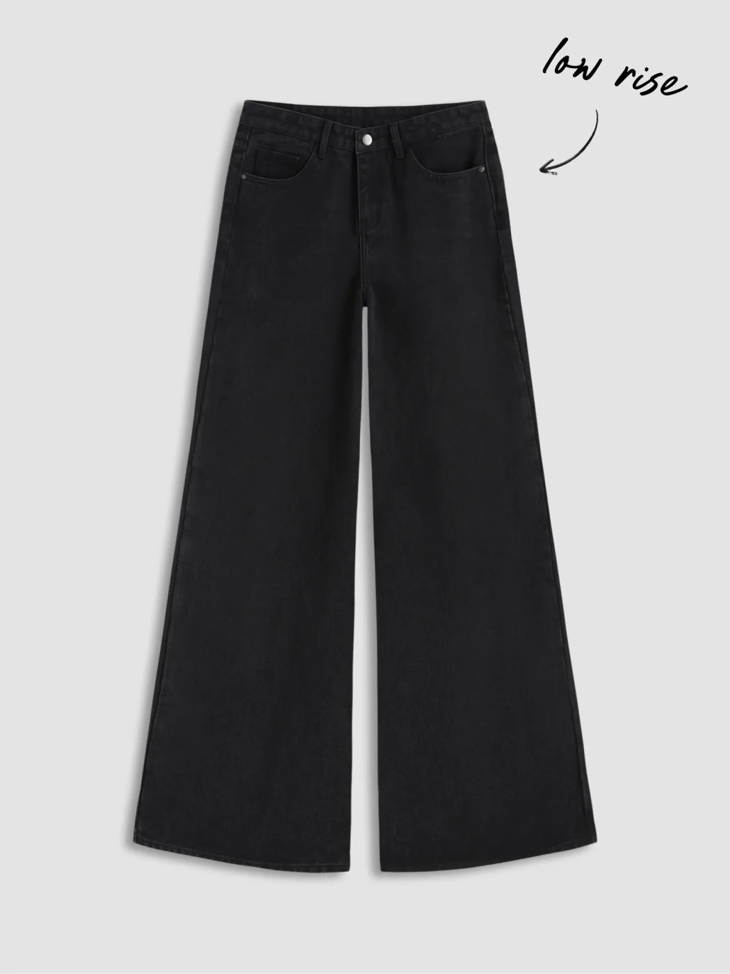 Tief sitzende, lockere Hosen