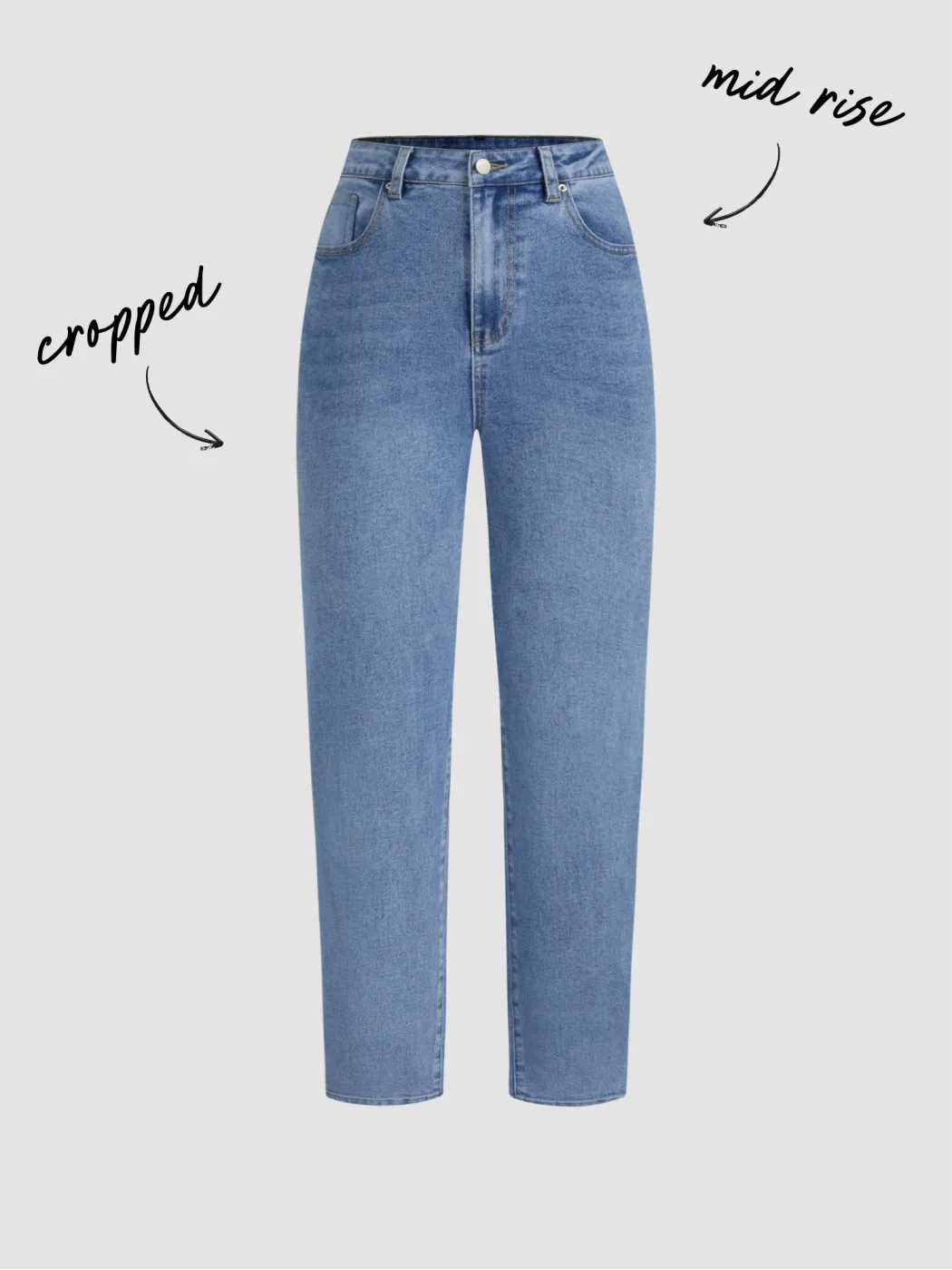 Das abgestufte Cropped