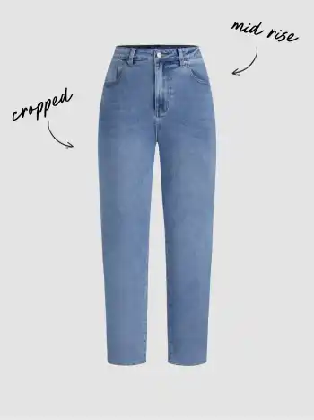 Das abgestufte Cropped