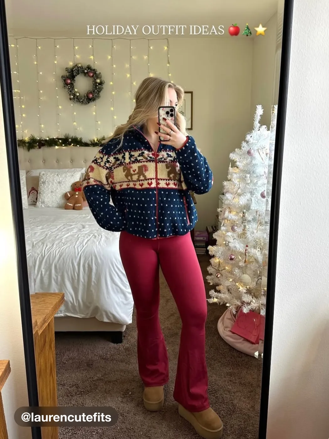 Fleece Collar Graphic Jacket