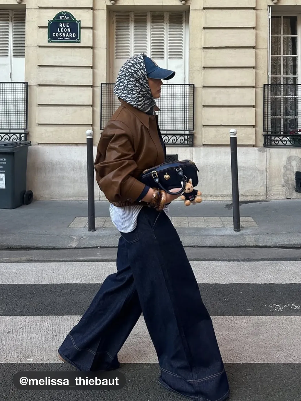 Cider Denim Tiefer Bund Einfarbig Taschen Baggy Jeans
