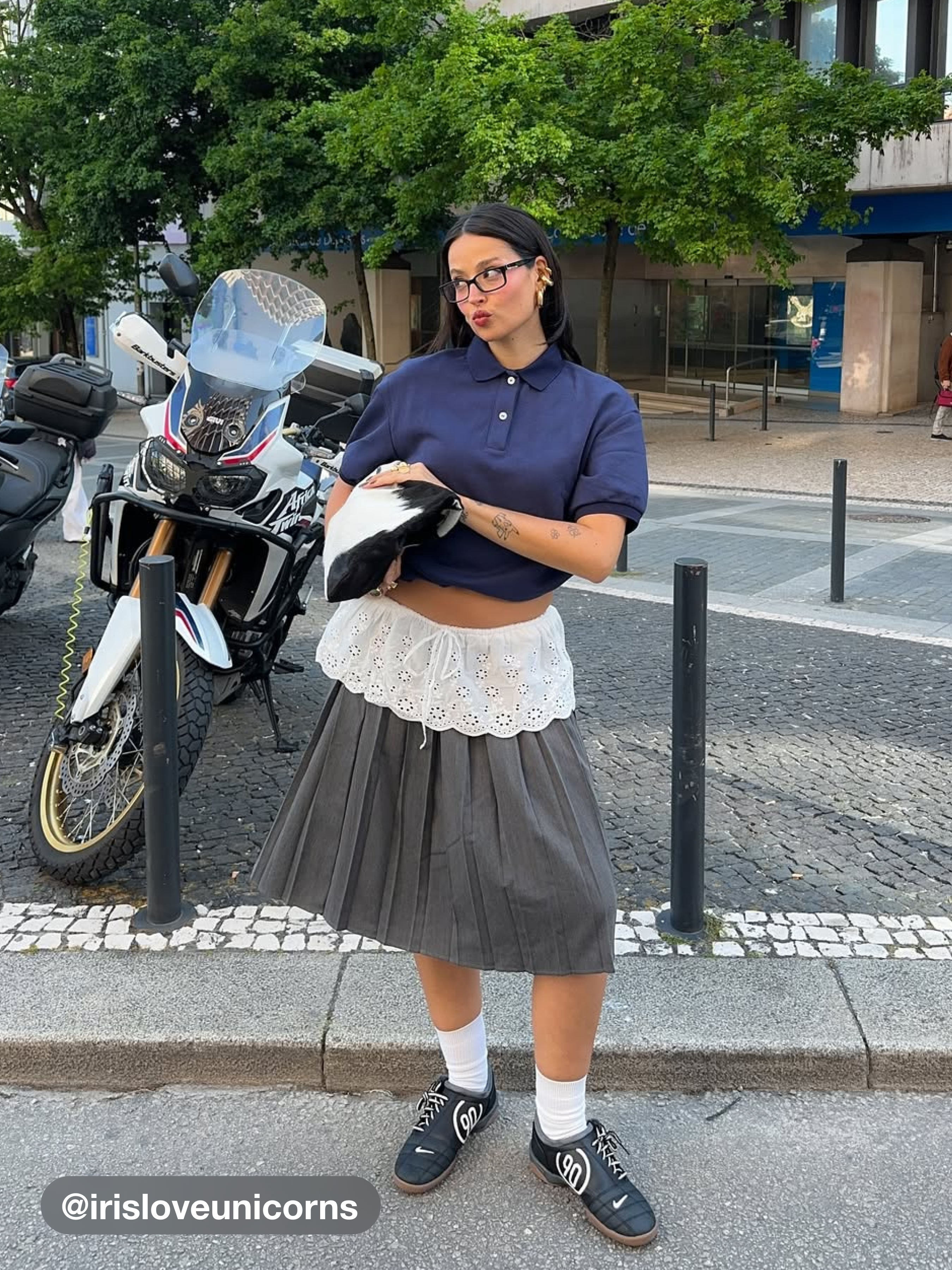 【Anyone more】Nadine Zipper Pleats Skirt Nadine Pleated Sweater Skirt, Black – North & Main Clothing