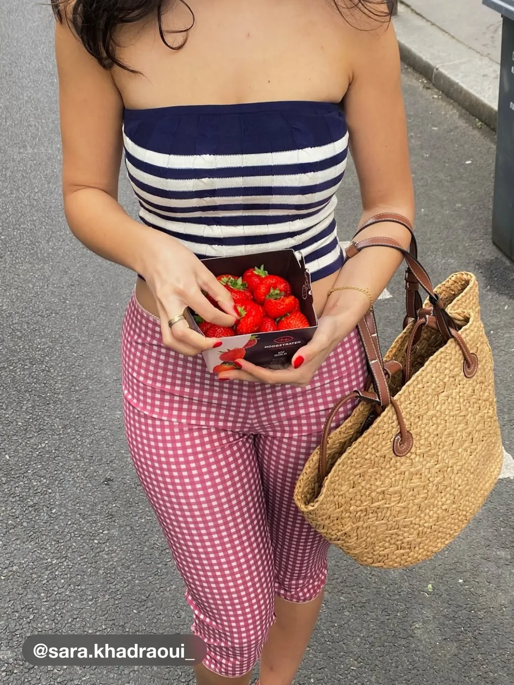 Below Deck Stripe Bandeau Top