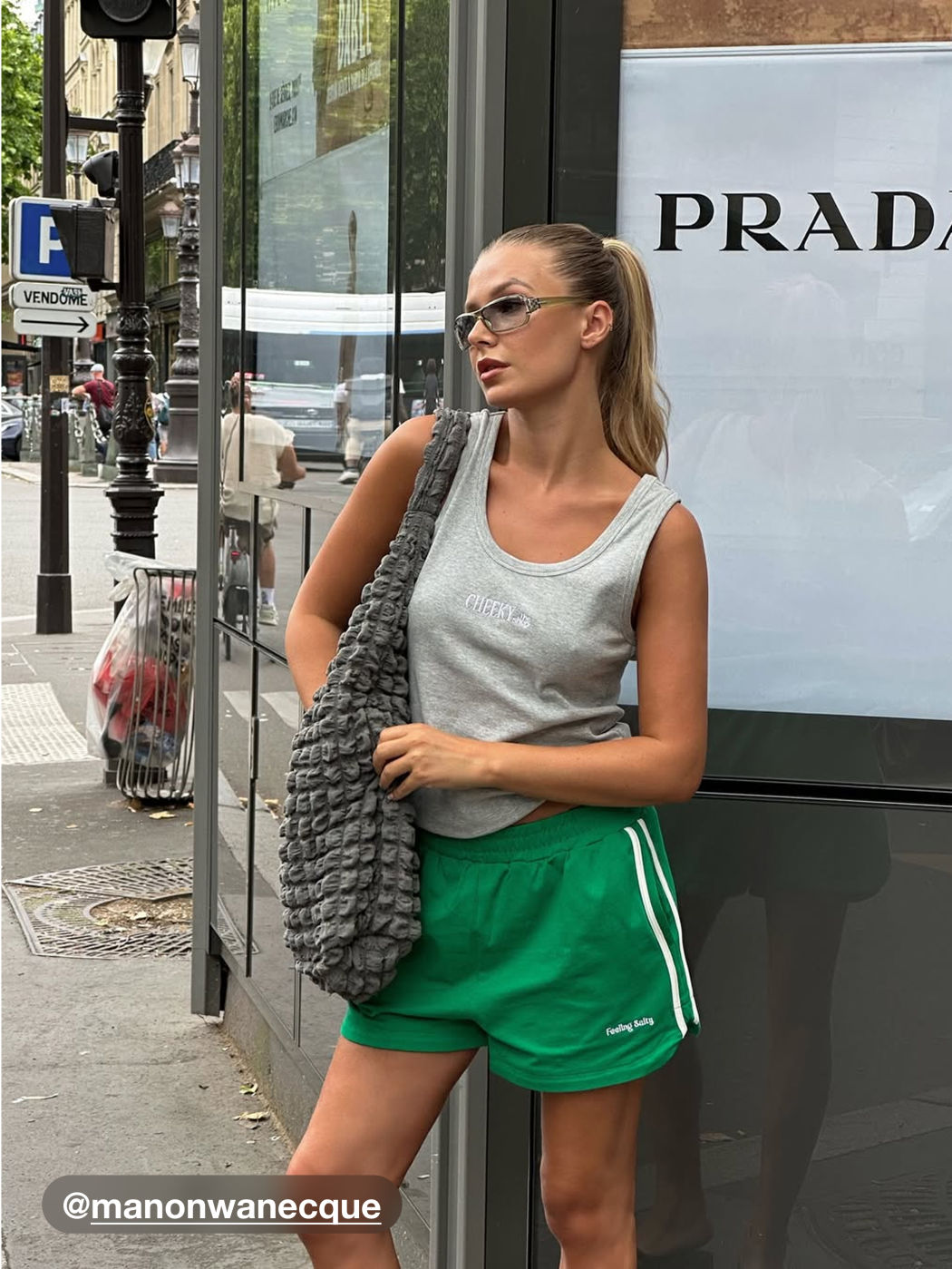 100% Baumwolle Seitenstreifen-Embroidered Elastikbund Mikro-Shorts