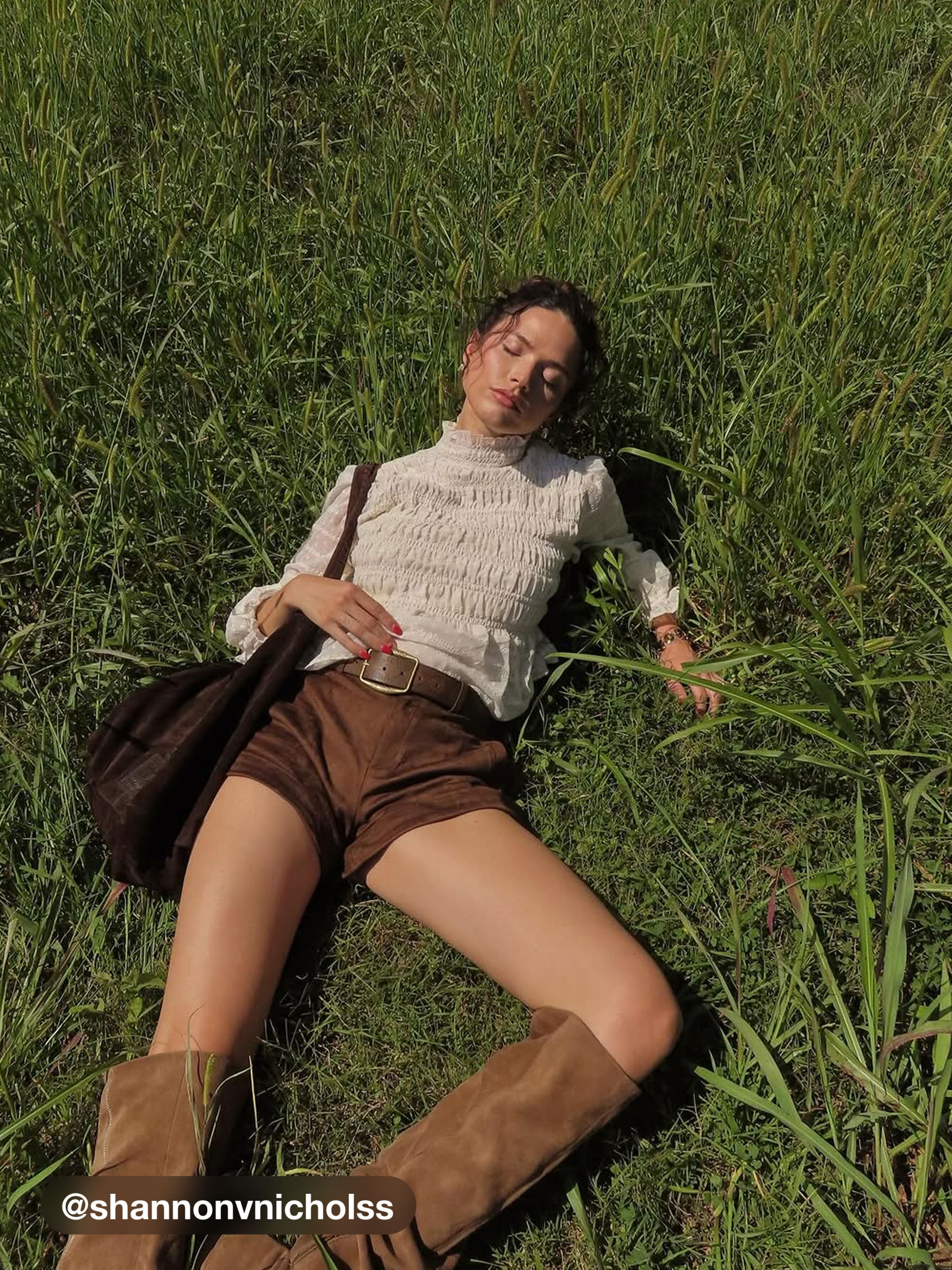 Suede Low Rise Micro Shorts