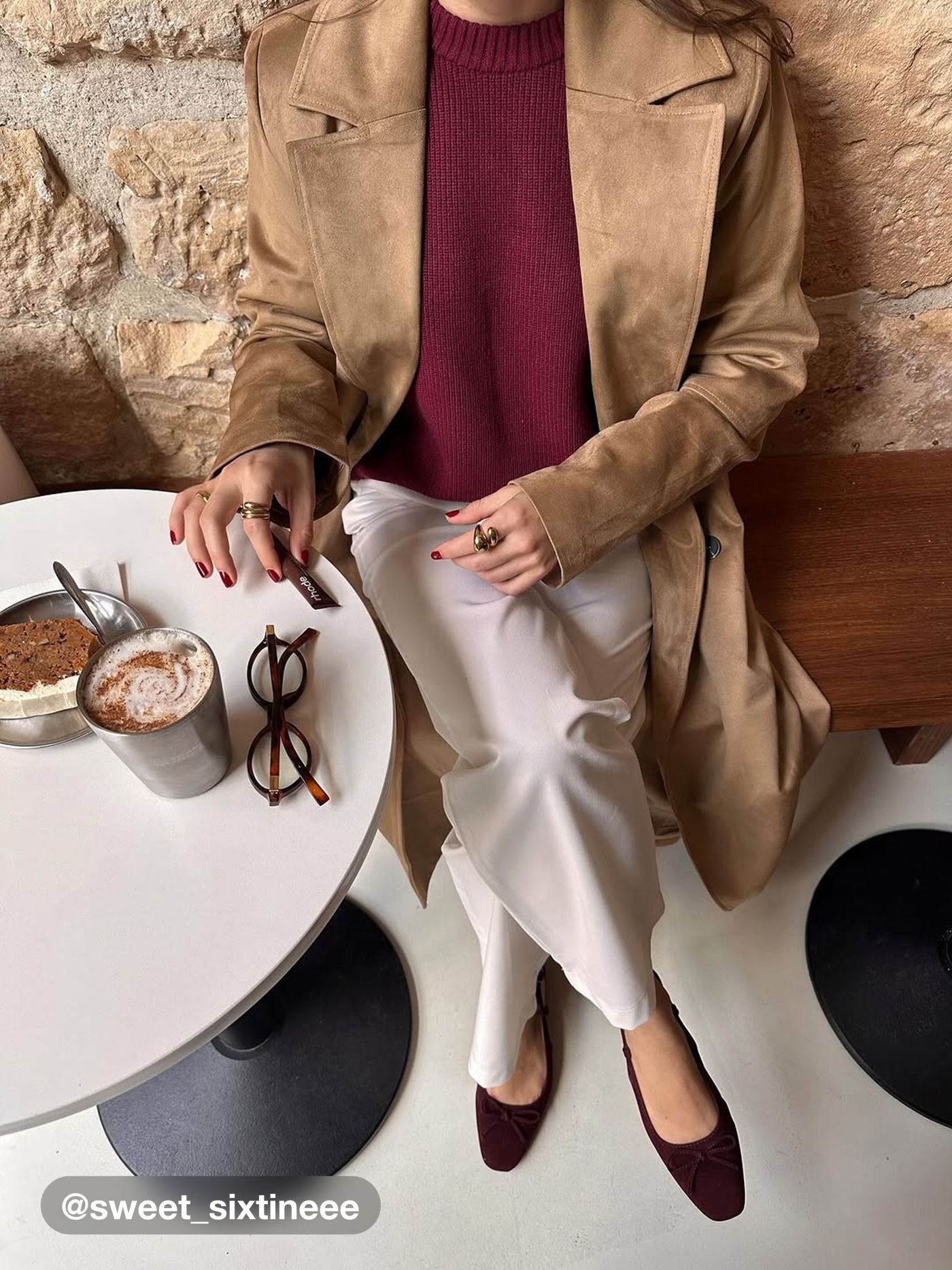 Ballerines en daim à talons escamotables avec nœud papillon