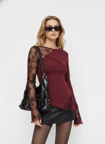 VINTAGE CROCODILE PATTERN BUCKLE BELT