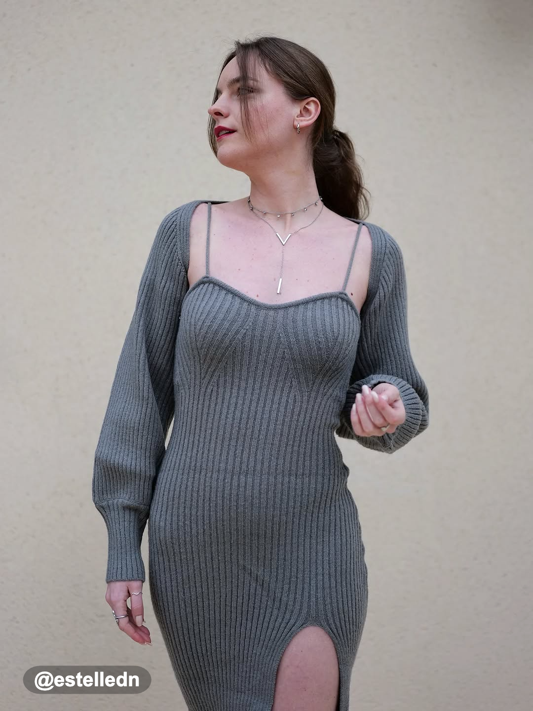 knit solid cami split midi dress & crop top @weezasworld sharing amazing dresses for the holiday! , , Knit Solid Cami Split Midi Dress & Crop Top Curve & Plus, Knit V-neck Button Split Midi Dress Curve & Plus, , #shopcider